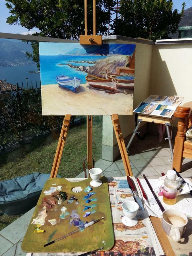 Apartment With Garden And Terrace Beautiful Lake View Bellano Bagian luar foto